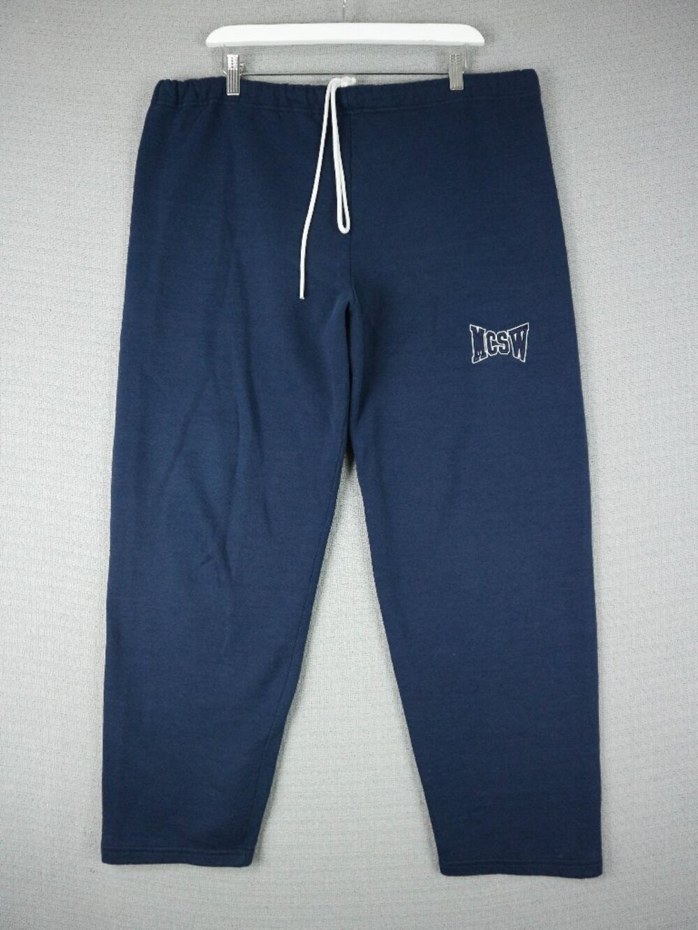 Russell Athletic 1990s Vintage Made in USA Navy MCSW Sweat Pants Straight VTG L